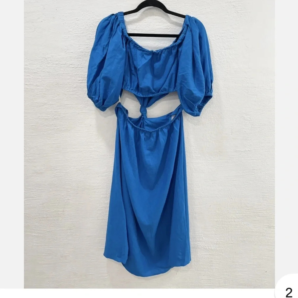 Farm Rio Blue Dress - Picture 2 of 4